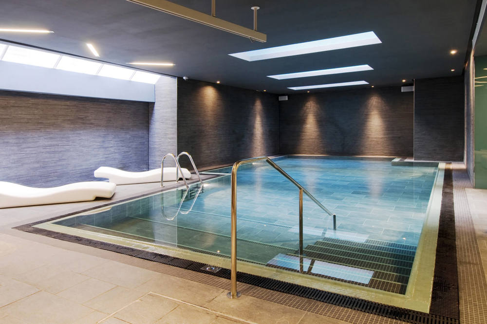 Pool at hotel spa Edinburgh