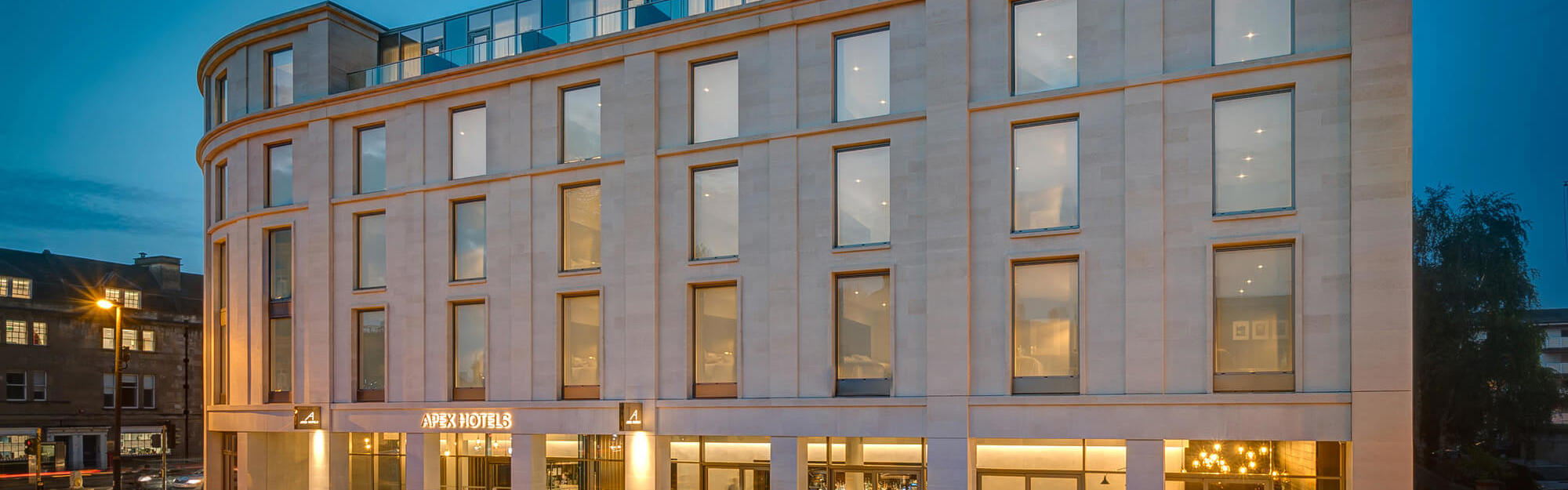 Exterior of Apex City of Bath Hotel