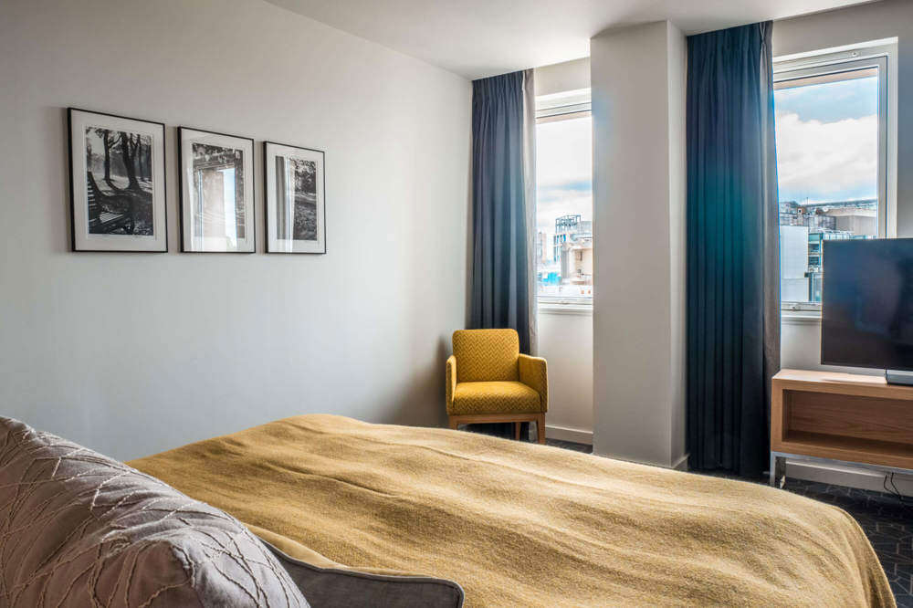 Superior Room with king-size bed at Apex Waterloo Place Hotel