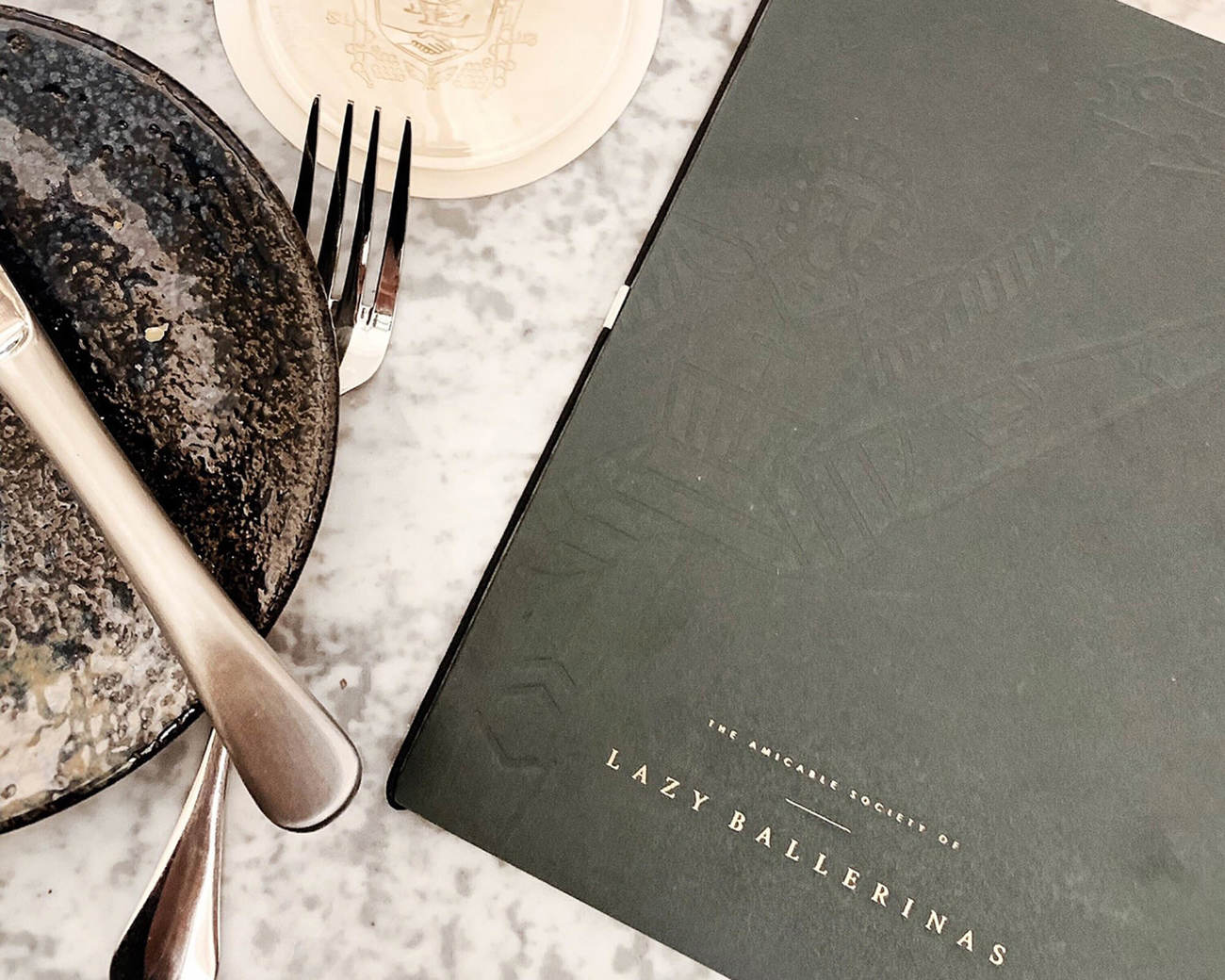 Lazy Ballerinas menu