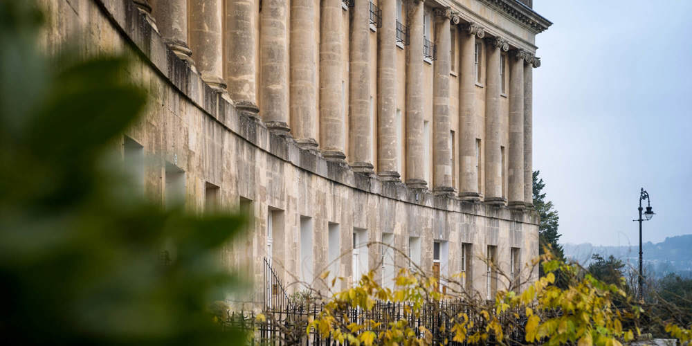 Royal Crescent in Bath