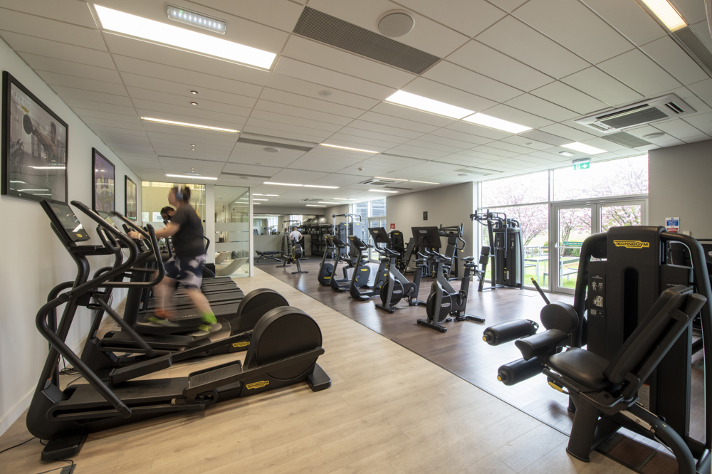 24 hour gym at Yu Spa, Dundee