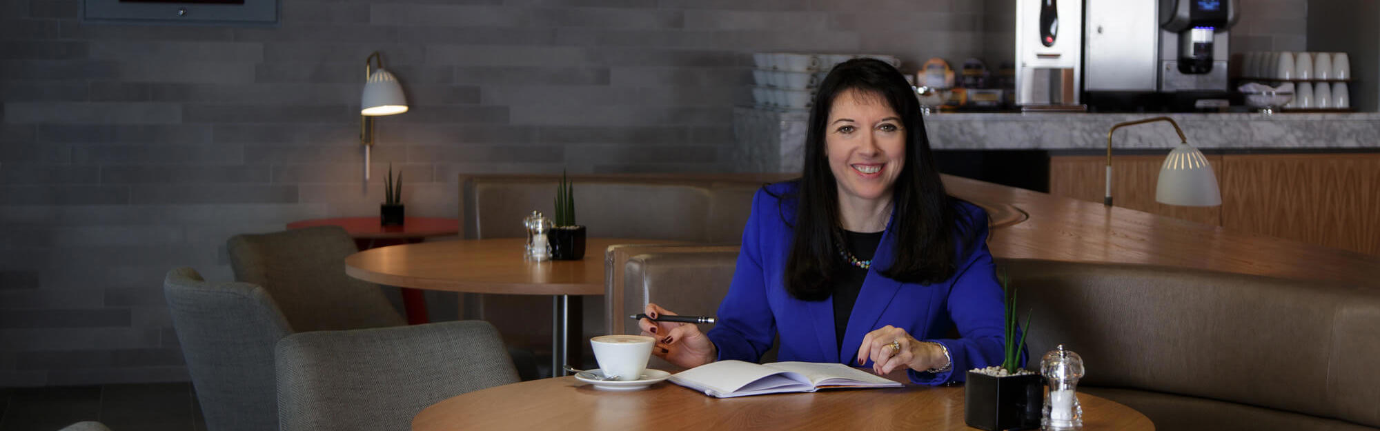 CEO of Apex Hotels, Angela Vickers