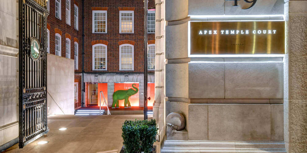 Exterior of Apex Temple Court Hotel