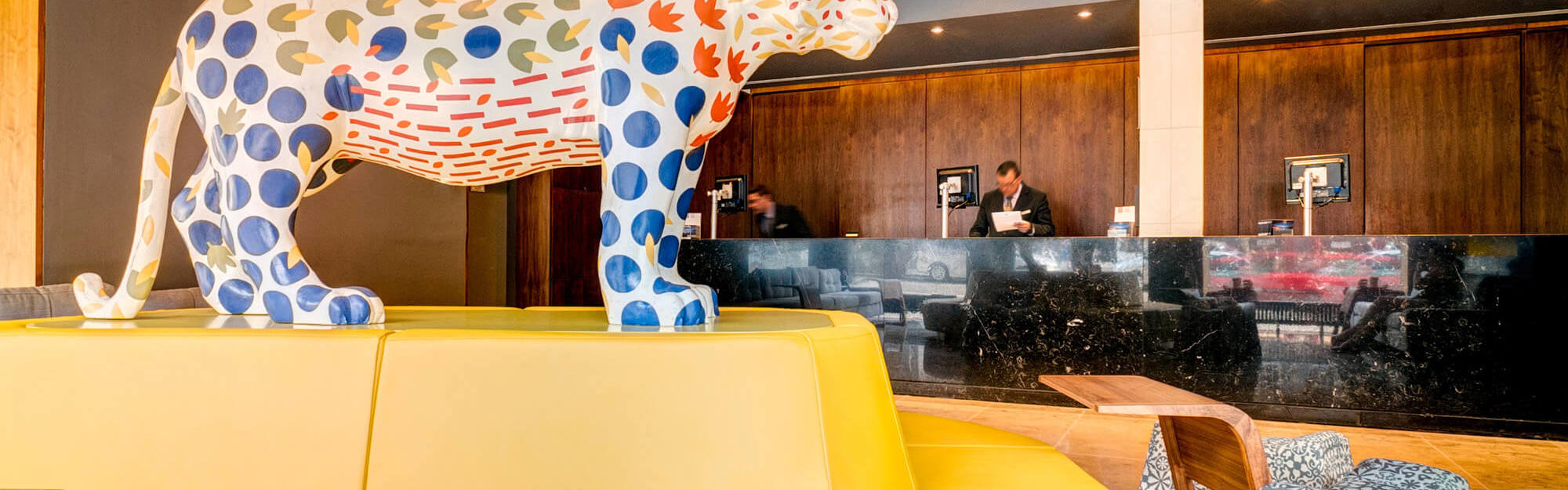 Reception at Apex City of Edinburgh Hotel