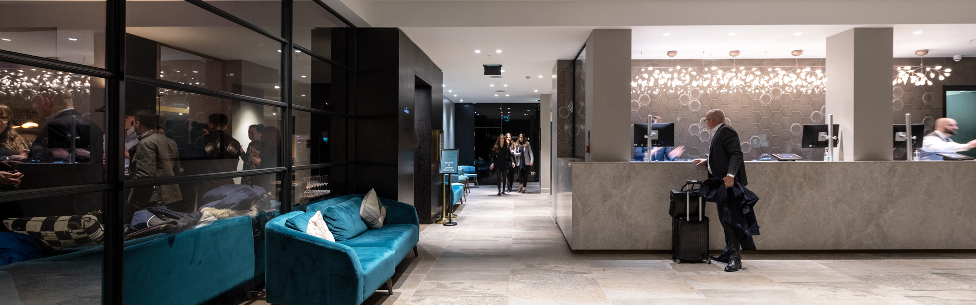 Reception at Apex City of London Hotel