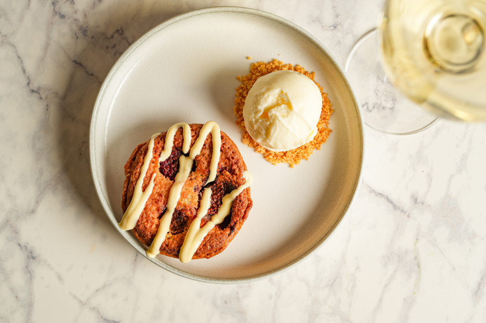 Mixed Berry Clafouti Tart