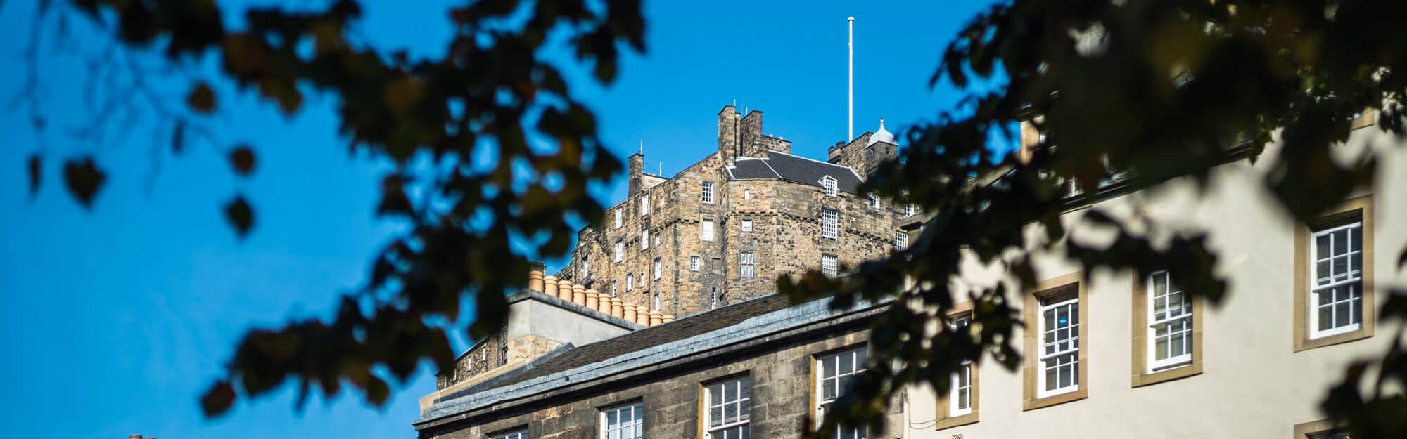 Edinburgh Castle during the day